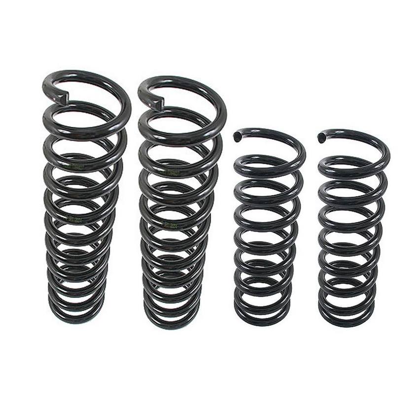 Mercedes Coil Spring Kit - Front and Rear (with Leveling Control) 1403241504 - Lesjofors 4007162KIT